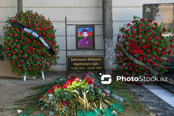 Birinci Qarabağ müharibəsində itkin düşmüş şəhid Mübariz Şahmurovun dəfni