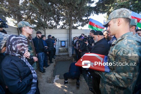 Birinci Qarabağ müharibəsində itkin düşmüş şəhid Mübariz Şahmurovun dəfni
