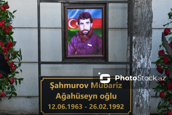 Birinci Qarabağ müharibəsində itkin düşmüş şəhid Mübariz Şahmurovun dəfni