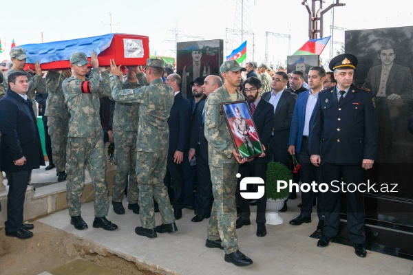 Birinci Qarabağ müharibəsində itkin düşmüş şəhidlər - Azər Bayramov, Əliyar Əliyev, Rəfael Abbasov və İlham Mehdiyevin dəfni
