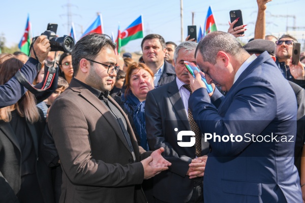 Birinci Qarabağ müharibəsində itkin düşmüş şəhidlər - Azər Bayramov, Əliyar Əliyev, Rəfael Abbasov və İlham Mehdiyevin dəfni