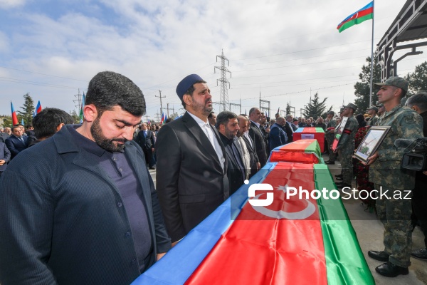 Birinci Qarabağ müharibəsində itkin düşmüş şəhidlər - Azər Bayramov, Əliyar Əliyev, Rəfael Abbasov və İlham Mehdiyevin dəfni