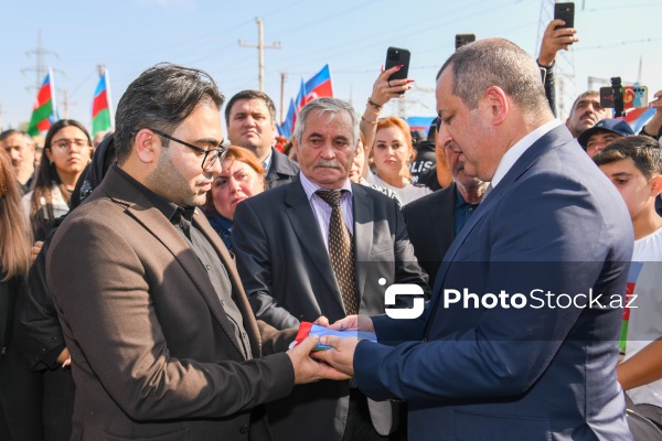 Birinci Qarabağ müharibəsində itkin düşmüş şəhidlər - Azər Bayramov, Əliyar Əliyev, Rəfael Abbasov və İlham Mehdiyevin dəfni