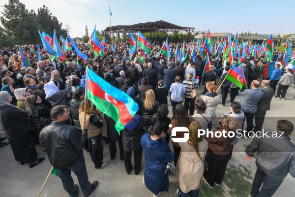 Birinci Qarabağ müharibəsində itkin düşmüş şəhidlər - Azər Bayramov, Əliyar Əliyev, Rəfael Abbasov və İlham Mehdiyevin dəfni