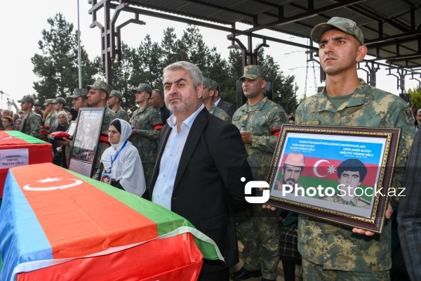 Birinci Qarabağ müharibəsində itkin düşmüş şəhidlər - Azər Bayramov, Əliyar Əliyev, Rəfael Abbasov və İlham Mehdiyevin dəfni