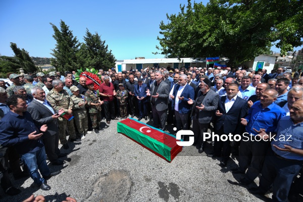 Birinci Qarabağ müharibəsinin itkin-şəhidi Sahil İbrahimovun dəfn mərasimi