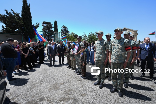 Birinci Qarabağ müharibəsinin itkin-şəhidi Sahil İbrahimovun dəfn mərasimi