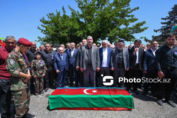 Birinci Qarabağ müharibəsinin itkin-şəhidi Sahil İbrahimovun dəfn mərasimi
