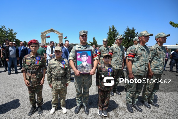 Birinci Qarabağ müharibəsinin itkin-şəhidi Sahil İbrahimovun dəfn mərasimi