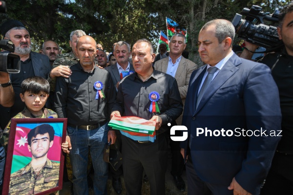 Birinci Qarabağ müharibəsinin itkin-şəhidi Sahil İbrahimovun dəfn mərasimi