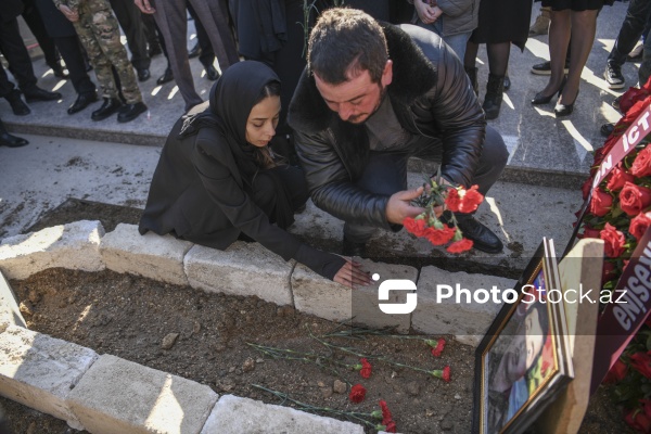 Birinci Qarabağ müharibəsinin şəhidi Ələkbər Babayevin dəfn mərasimi