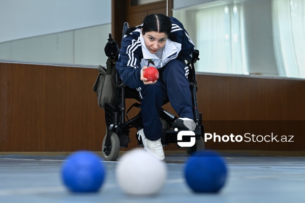 Boccia idman növü üzrə dünya ikincisi Sona Ağayeva