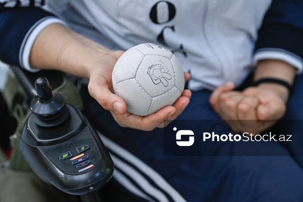 Boccia idman növü üzrə dünya ikincisi Sona Ağayeva