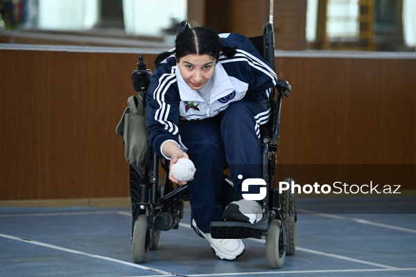 Boccia idman növü üzrə dünya ikincisi Sona Ağayeva