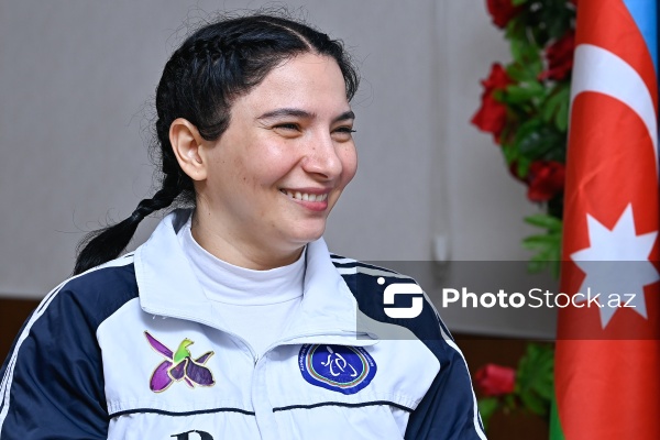 Boccia idman növü üzrə dünya ikincisi Sona Ağayeva