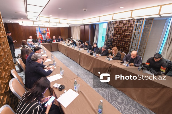 Böyük Birlik Partiyasının sədri Mustafa Desticinin mətbuat konfransı