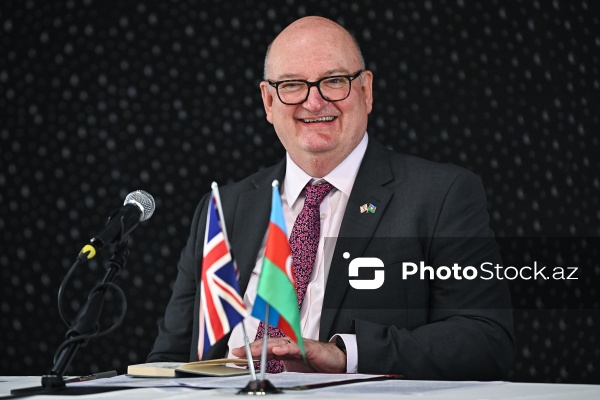 Böyük Britaniyanın Azərbaycandakı səfiri Dankan Normanın mətbuat konfransı