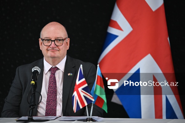Böyük Britaniyanın Azərbaycandakı səfiri Dankan Normanın mətbuat konfransı