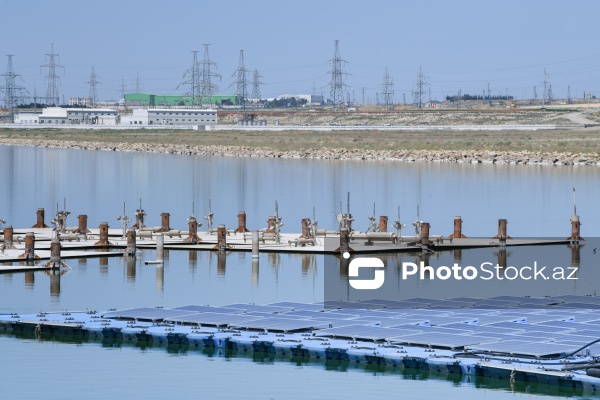 Böyükşor gölü üzərində istismara verilmiş 100 kVt gücündə pilot günəş enerjisi qurğusu