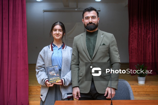 BŞTİ və “Kaspi” qəzetinin təşkilatçılığı ilə 193 nömrəli tam orta məktəbdə baş tutan görüş