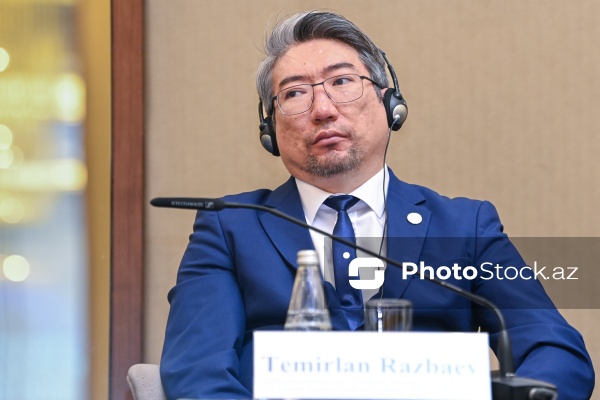 Temirlan Razbayev - "C6: Vahid region, ortaq gələcək - Strateji dialoqun gücləndirilməsi" konfransında