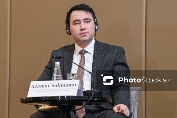 Azamat Sulimanov - "C6: Vahid region, ortaq gələcək - Strateji dialoqun gücləndirilməsi" konfransında