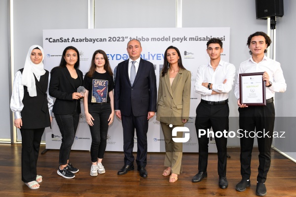 "CanSat Azərbaycan 2023" layihəsinin qaliblərinin mükafatlandırılması mərasimi