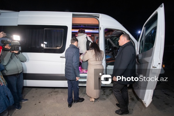 Cəbrayılın Horovlu kəndinə növbəti köç karvanı yola salınıb