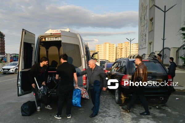 Cəbrayılın Şükürbəyli kəndinə növbəti köç karvanları yola salınıb