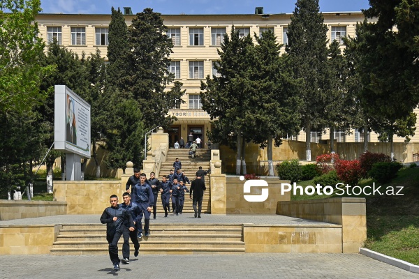 Ümummilli Lider Heydər Əliyevin anadan olmasının 103-cü ildönümü münasibətilə Cəmşid Naxçıvanski adına Hərbi Liseyə mediatur təşkil edilib