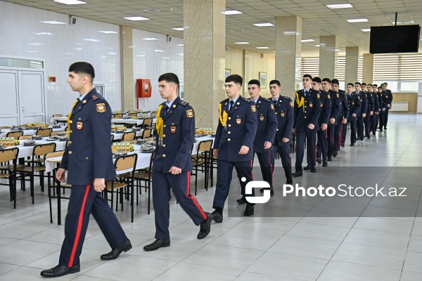 Ümummilli Lider Heydər Əliyevin anadan olmasının 103-cü ildönümü münasibətilə Cəmşid Naxçıvanski adına Hərbi Liseyə mediatur təşkil edilib