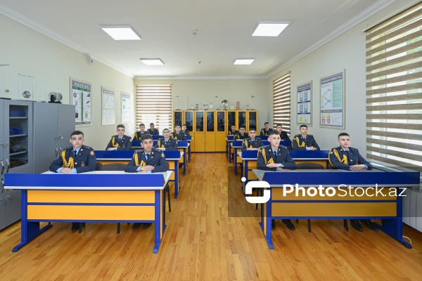 Cəmşid Naxçıvanski adına Hərbi Liseydə təlim və tədris prosesi