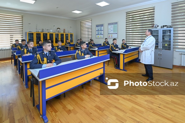 Cəmşid Naxçıvanski adına Hərbi Liseydə təlim və tədris prosesi