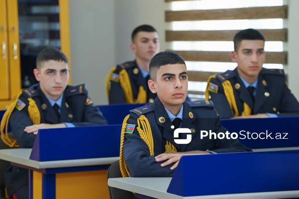 Cəmşid Naxçıvanski adına Hərbi Liseydə təlim və tədris prosesi