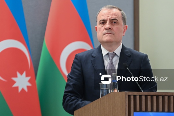 Ceyhun Bayramov - ATƏT sədri İqnasio Kassis ilə birgə keçirilən mətbuat konfransında