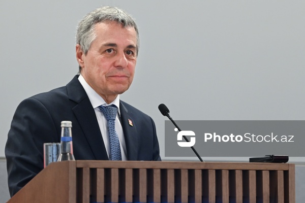 İqnasio Kassis - Bakıda keçirilən birgə mətbuat konfransında