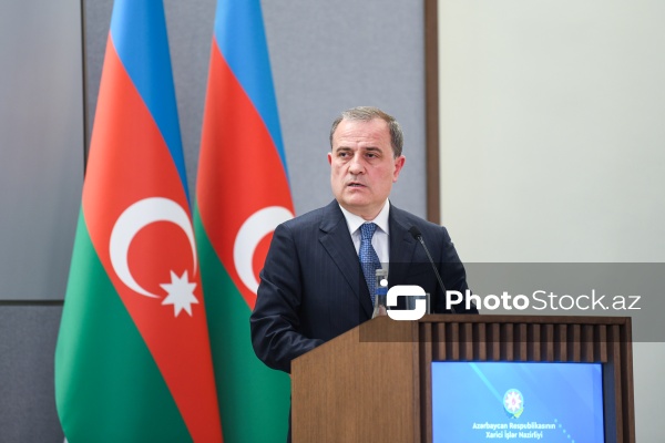 Ceyhun Bayramov və Kaya Kallasın birgə mətbuat konfransı