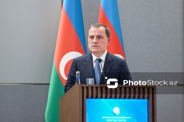 Ceyhun Bayramov və Kaya Kallasın birgə mətbuat konfransı