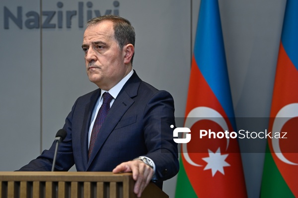 Ceyhun Bayramov - Mixay Popşoi ilə birgə mətbuat konfransında