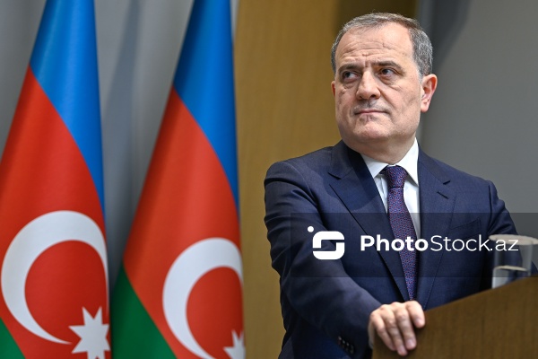 Ceyhun Bayramov - Mixay Popşoi ilə birgə mətbuat konfransında