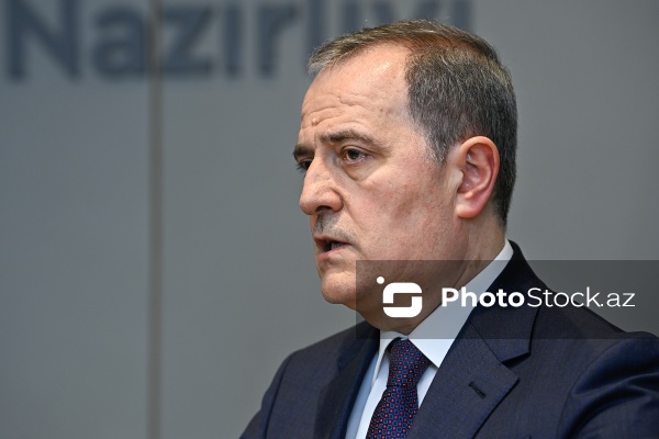 Ceyhun Bayramov - Mixay Popşoi ilə birgə mətbuat konfransında