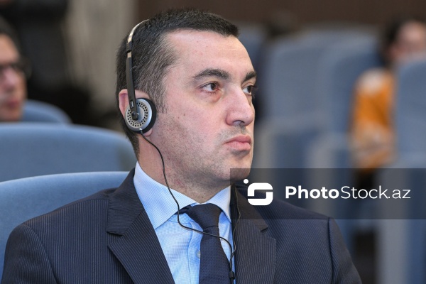 Ceyhun Bayramov və Seyid Abbas Əraqçının birgə mətbuat konfransı