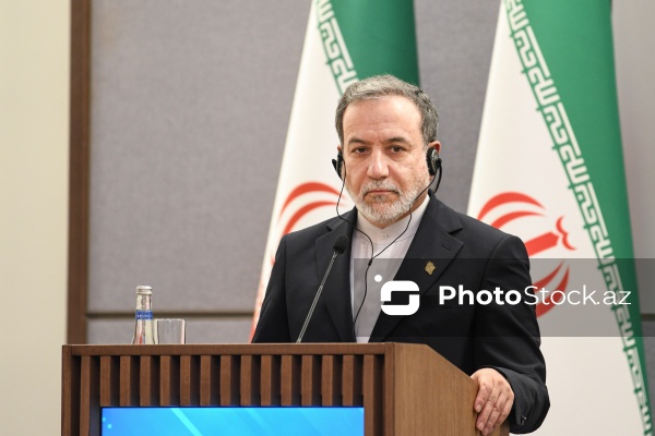 Ceyhun Bayramov və Seyid Abbas Əraqçının birgə mətbuat konfransı