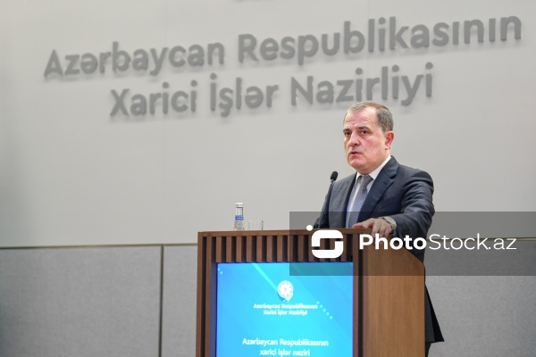 Ceyhun Bayramov və Seyid Abbas Əraqçının birgə mətbuat konfransı