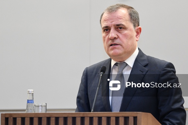 Ceyhun Bayramov və Seyid Abbas Əraqçının birgə mətbuat konfransı