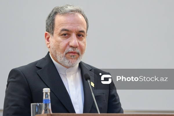 Ceyhun Bayramov və Seyid Abbas Əraqçının birgə mətbuat konfransı