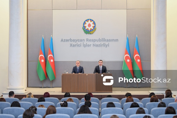 Ceyhun Bayramovun ilin yekunlarına dair mətbuat konfransı