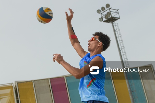Çimərlik voleybolu üzrə milli yığma komandaların məşq prosesi
