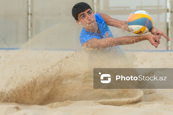 Çimərlik voleybolu üzrə milli yığma komandaların məşq prosesi