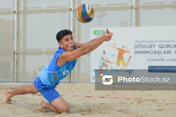 Çimərlik voleybolu üzrə milli yığma komandaların məşq prosesi